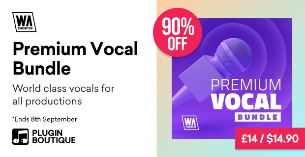 W.A. Production Premium Vocal Bundle Sale
