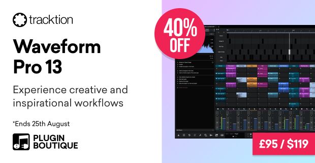 Tracktion Waveform Pro Sale