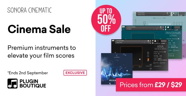 Sonora Cinematic National Cinema Day Sale (Exclusive)