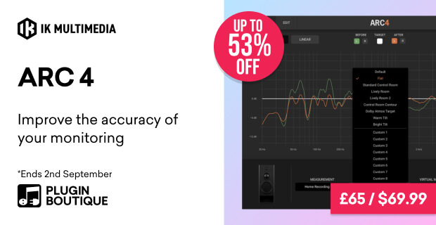 IK Multimedia ARC 4 Sale