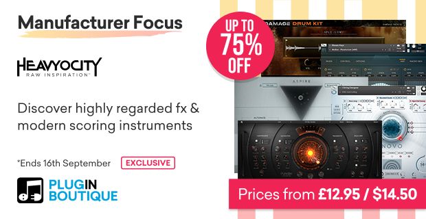 Heavyocity Manufacturer Focus Sale (Exclusive)