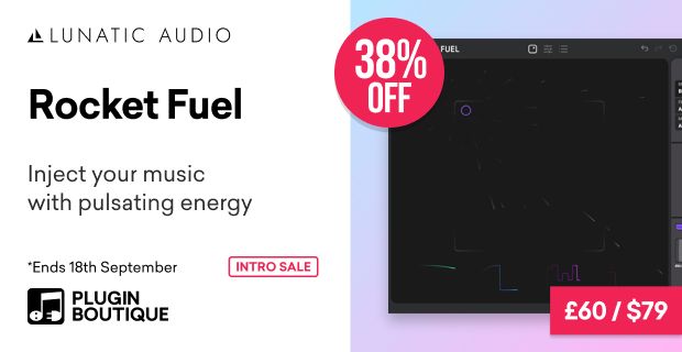 Lunatic Audio Rocket Fuel Intro Sale