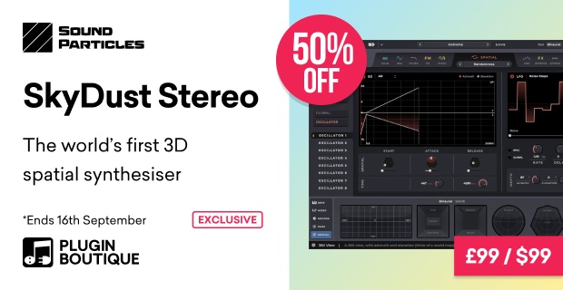 Sound Particles SkyDust Stereo Synth Month Sale (Exclusive)