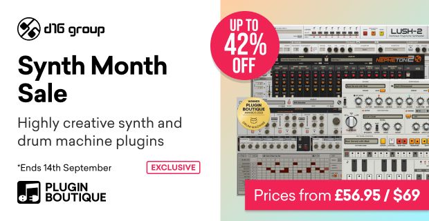 D16 Group Synth Month Sale