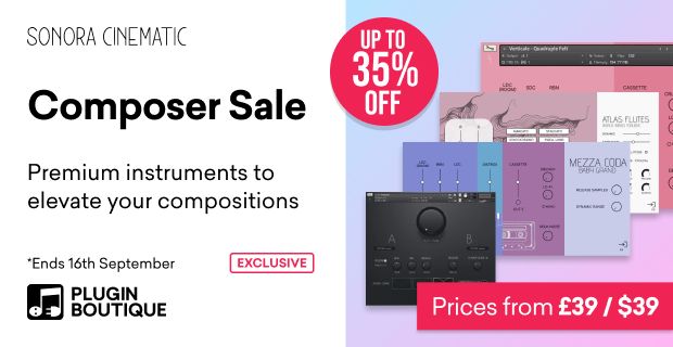 Sonora Cinematic Composer Sale (Exclusive)