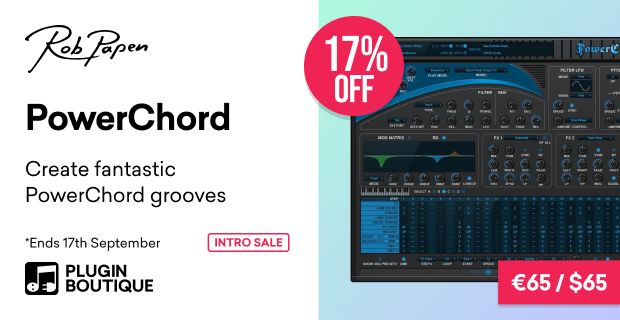 Rob Papen PowerChord Intro Sale