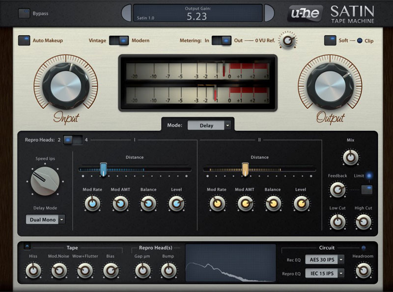 Softube Tape - A Tape Plugin With 3 Machines in One!