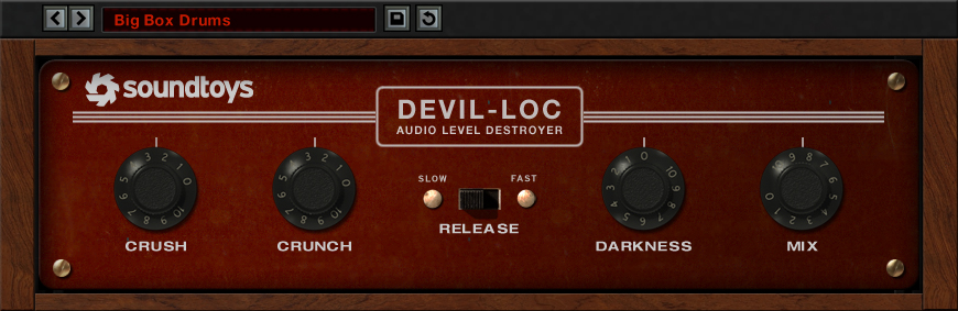 Devil-Loc Deluxe User Interface
