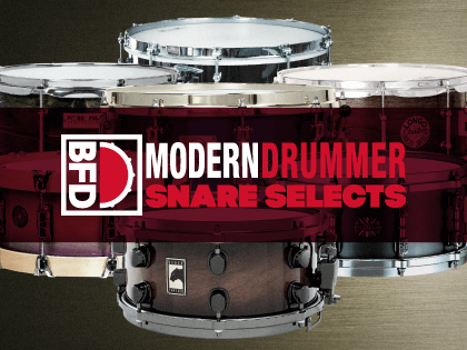 BFD Modern Drummer Snare Selects Main Image
