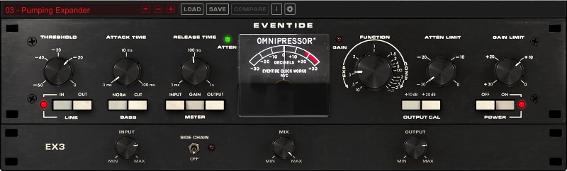 Omnipressor Main User Interface