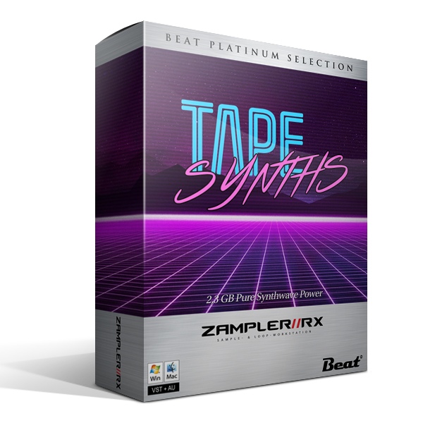 Beat Zampler Expansion: Tape Synths - Main Image