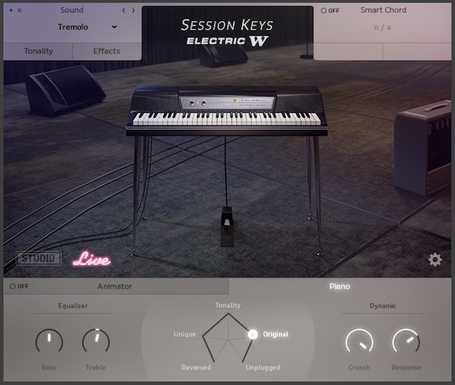 e-instruments Session Keys Electric W
