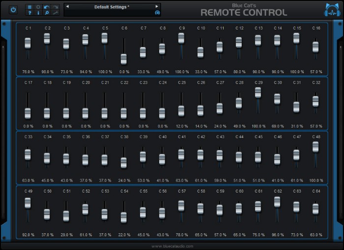 Remote Control by Blue Cat Audio