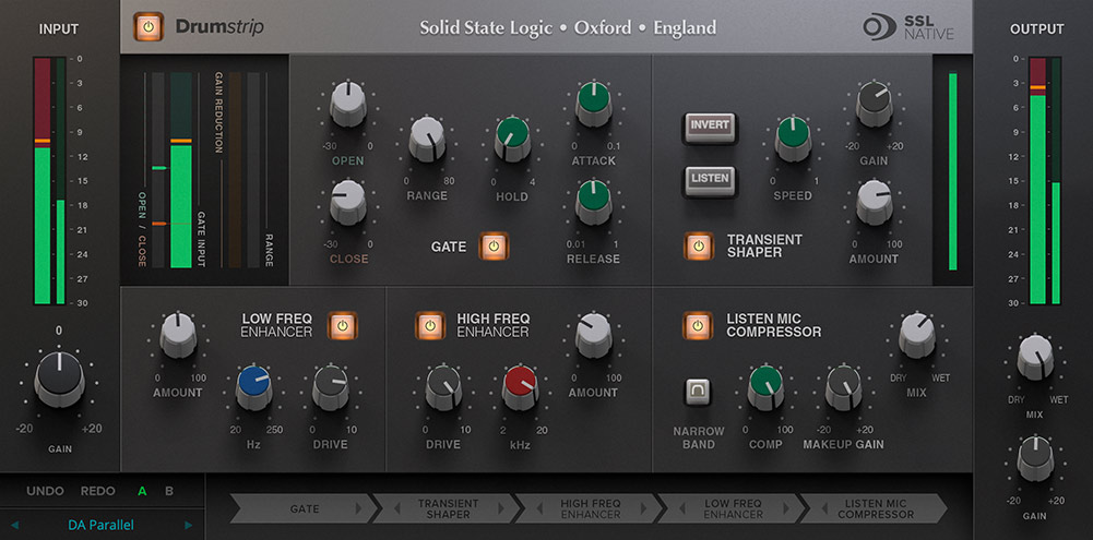 SSL Native Drumstrip by Solid State Logic