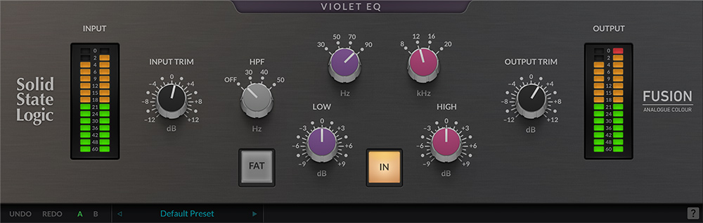 Fusion Violet EQ by SSL