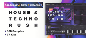DRUM Expansion: House and Techno Rush