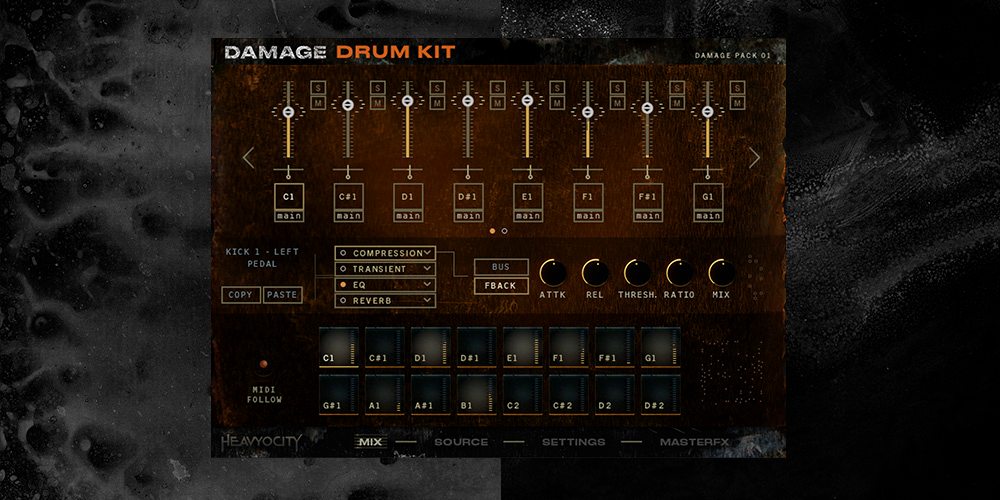 Heavyocity Damage Drum Kit