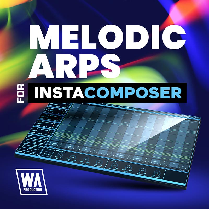 W.A Production Melodic Arps for InstaComposer - Main Image