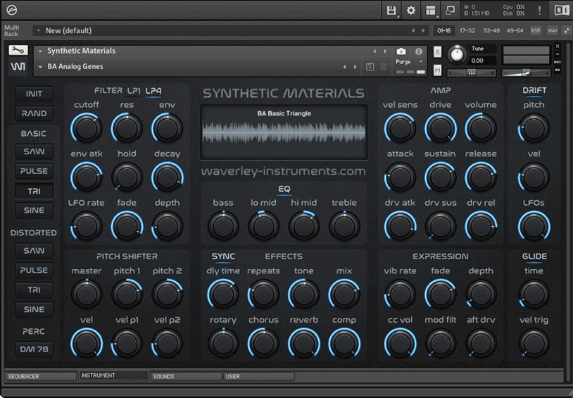 Loot Audio Synthetic Materials
