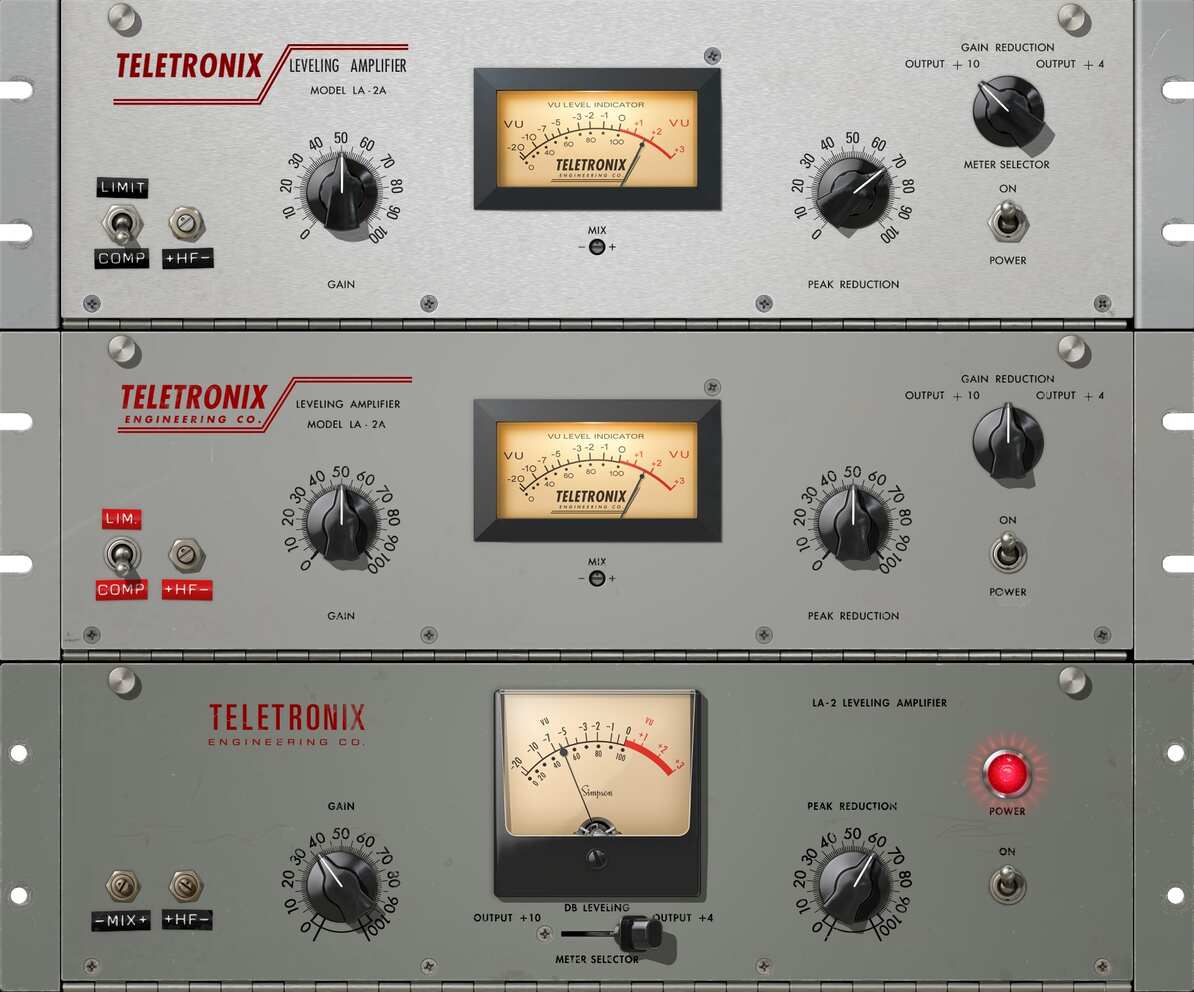 Universal Audio Teletronix LA-2A Leveler Collection - GUI