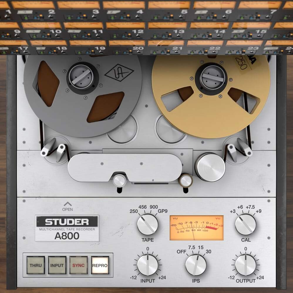 Universal Audio UAD Studer A800 Multichannel Tape Recorder Plug-In