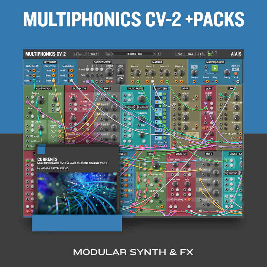 AAS Multiphonics CV-2 + Sound Packs