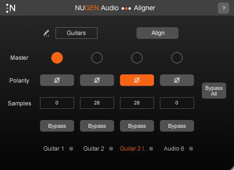 NUGEN Audio Aligner Phase Alignment Utility Plug-In