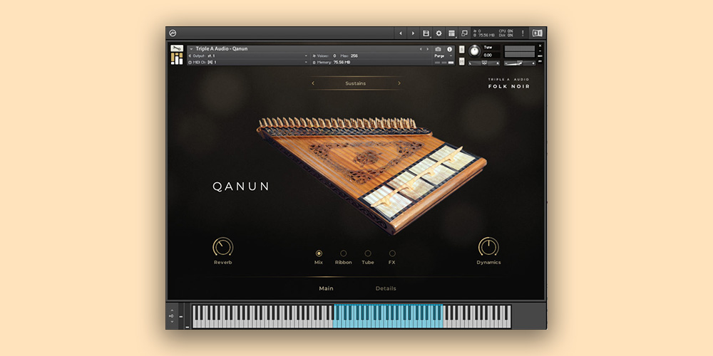 Triple A Audio Folk Noir: Qanun