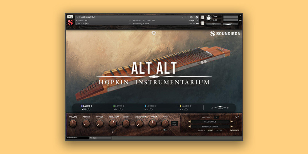 Soundiron Hopkin Instrumentarium: Alt Alt