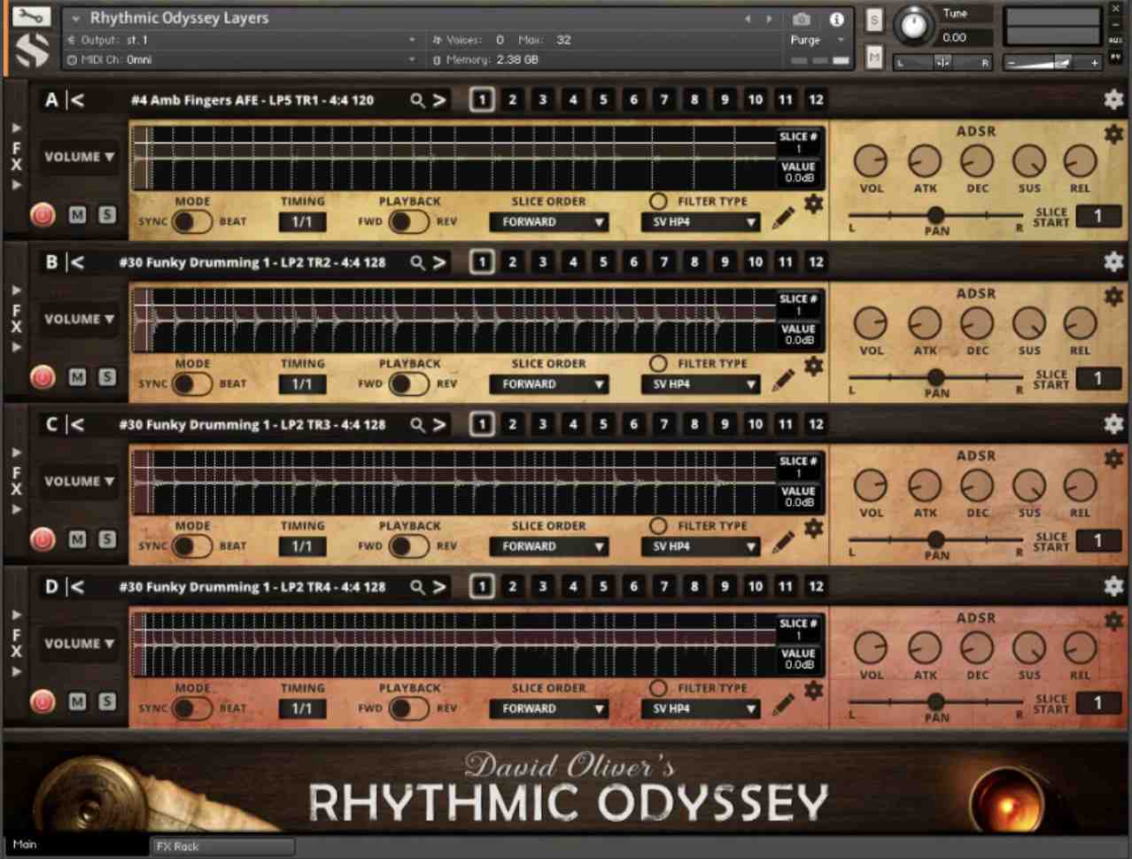 Soundiron David Oliver's Rhythmic Odyssey