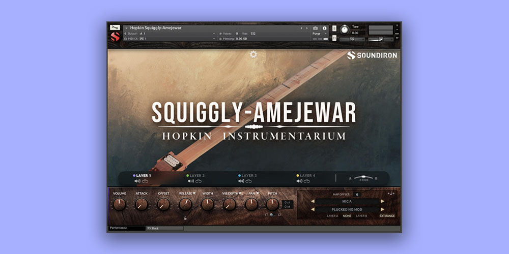 Soundiron Hopkin Instrumentarium: Squiggly Amejewar