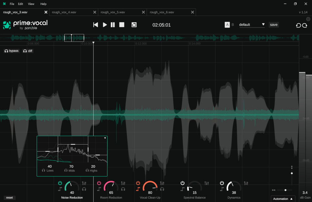 prime:vocal Crossgrade from any Paid sonible Product