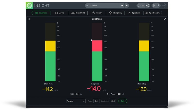 best setting for izotope insight