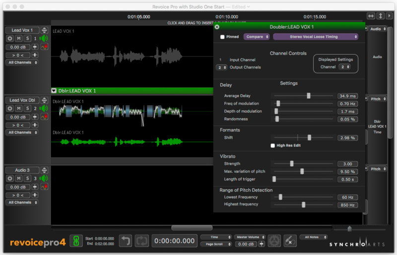 Revoice Pro 4 Licence for VocALign Pro 4 Owners, Revoice Pro 4 Licence