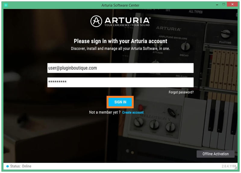 arturia software centre download error