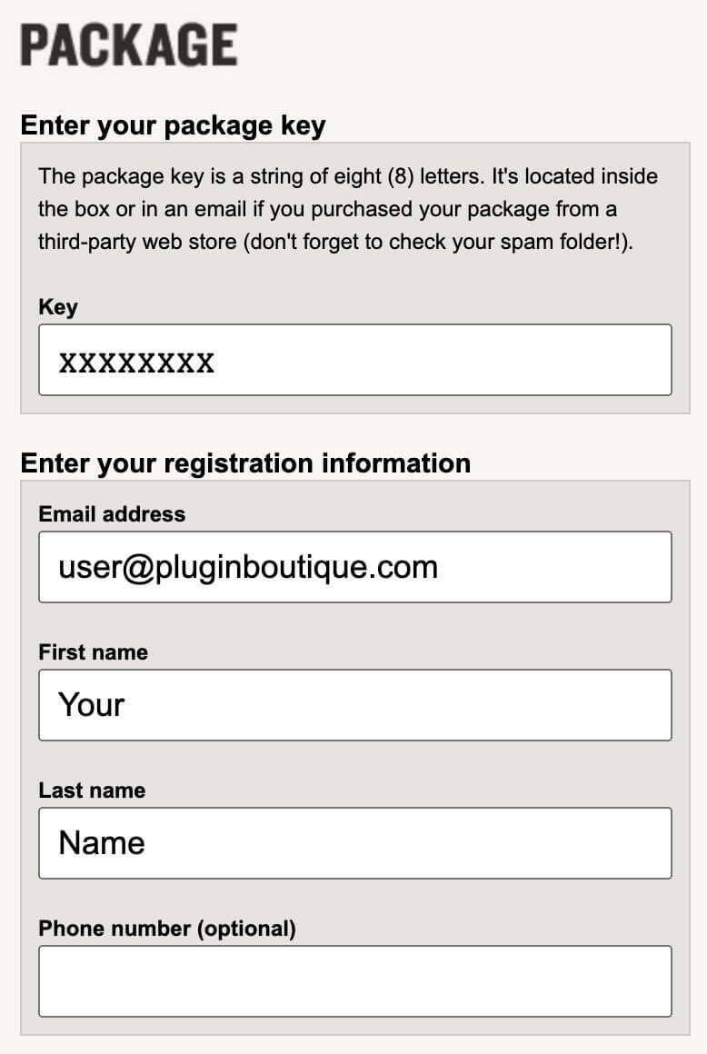 Registration Process - Step 2