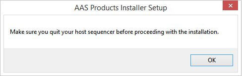 Windows AAS Software Installation Process