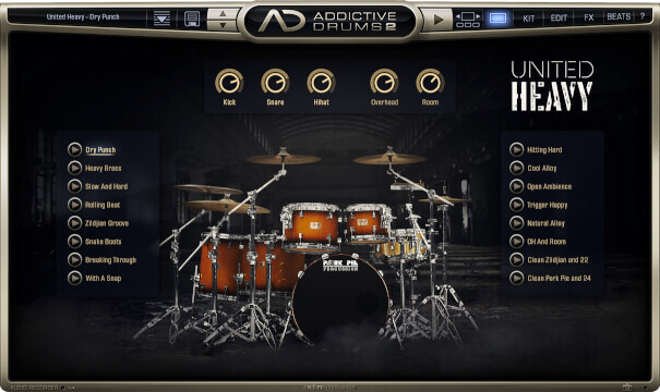 Addictive Drums 2: Classic Rock Collection