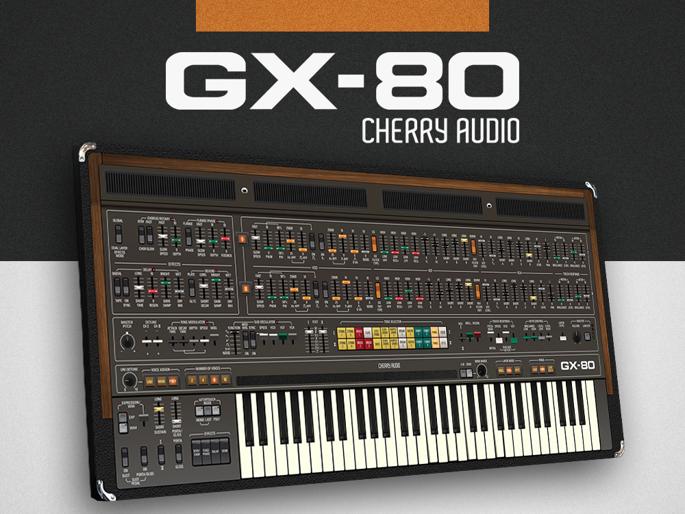 GX-80 Synthesizer by Cherry Audio
