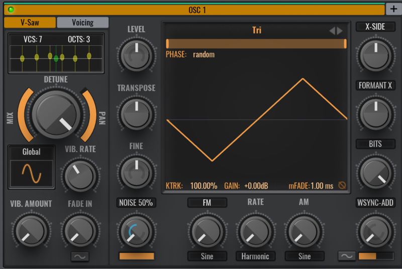 VPS Avenger Synthesizer Plugin V-Saw Module