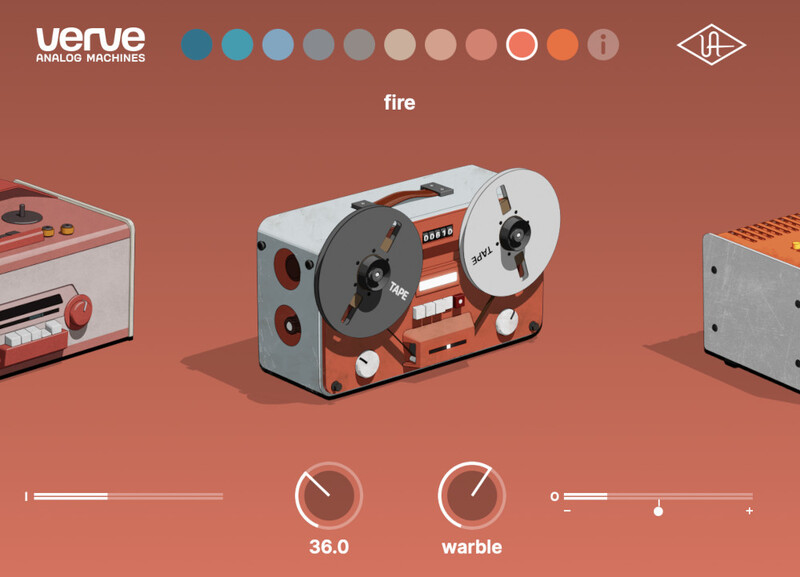 Verve Analog Machines by Universal Audio