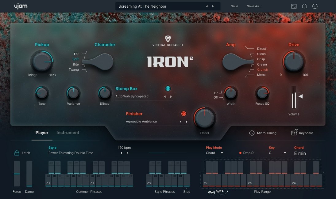 UJAM IRON 2 + FREE Finisher VOODOO Plugin Boutique