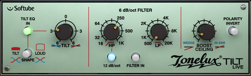 Softube Tonelux Tilt and Tilt Live