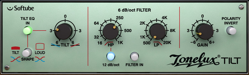 Softube Tonelux Tilt and Tilt Live