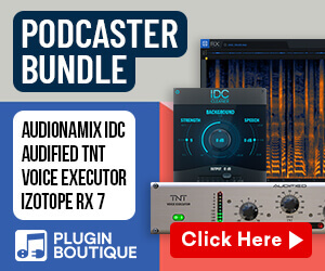 Plugin Boutique Podcaster Bundle, learn more at Plugin Boutique