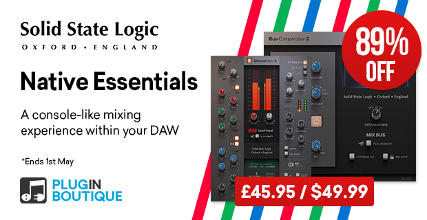1. Solid State Logic Native Essentials Bundle Sale (UP TO 89% OFF)