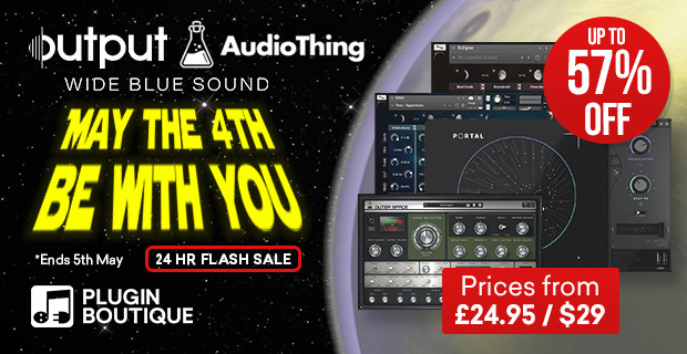 'May the 4th be with you' sale, save up to 57% at Plugin Boutique
