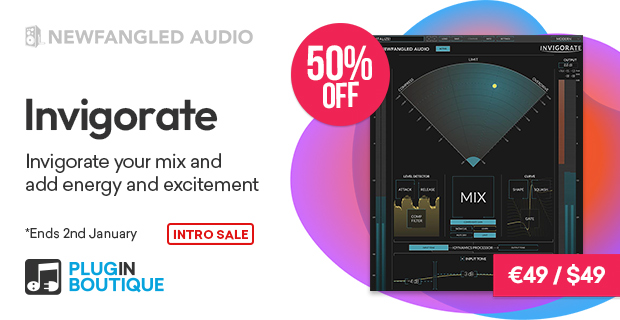 Newfangled Audio Invigorate Intro Sale