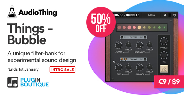 AudioThing Things - Bubble Intro Sale