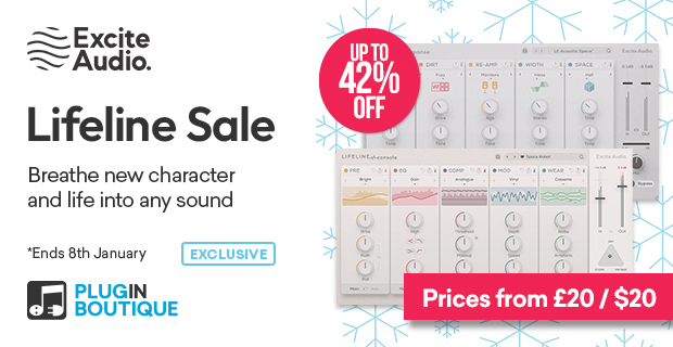Excite Audio Lifeline Holiday Sale (Exclusive)